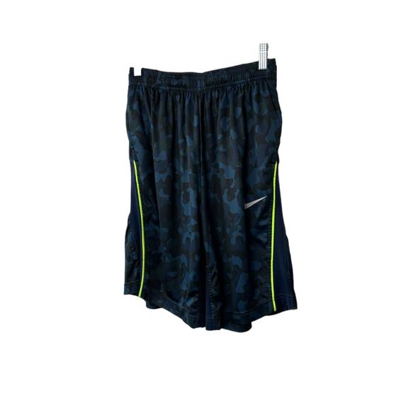 Nike Other - Nike Dri-Fit Blue Camo Camouflage 10" Shorts Men's Medium